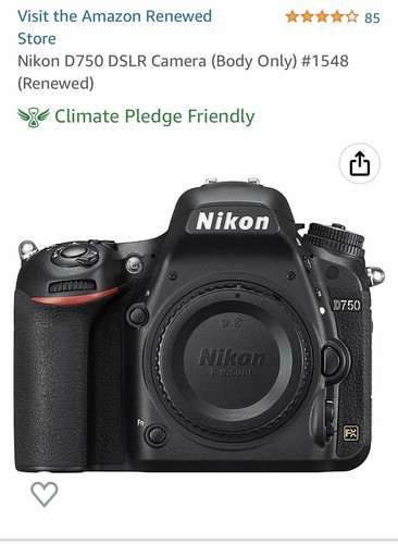 Nikon slr d750 fx f - d750, 24,3